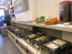 自助取餐区-鹈鹕素食餐厅自助餐部(正阳街店)