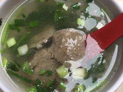 牛肉饼汤-汕尾小吃铜盘推(埔尾篮球场店)