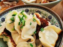 韭菜猪肉煎饺-无名氏宵夜小摊(祝家三姐妹馄饨店)