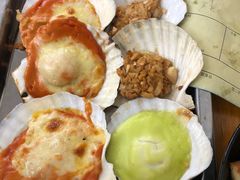 蒜蓉（芝士）烤扇贝-炒豆合作社(东四总店)