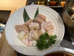 烤猪大肠-草家酱蟹炭火烤肉店(珲春南路一店)