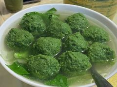 翡翠圆子汤-柏合黄记豆腐皮饭店