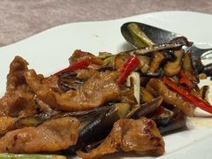 鸡纵菌超爽肉-鲤院·新中式美学·庭院餐厅(夫子庙店)
