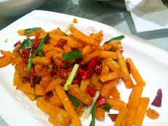 干煸南瓜-雅和睿景·商务宴·风味土窑鸡(花博汇店)