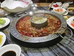 -杨肥肠火锅大排档(火车站花园店)