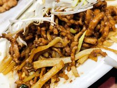 京酱肉丝-晚归月亮湾私家菜(临邑路店)