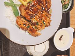 照烧鸡肉定食-牛気·越光米牛肉饭(水游城店)
