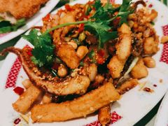 椒盐鱿鱼-海岛渔村大酒店(云霄路店)