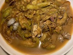 茄子炖蚬子-日丰园海肠水饺·老字号大连海鲜(和平广场店)