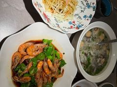 香阁油爆元宝虾-香阁餐厅·常州菜·常州菜代表品牌(新北奥体店)