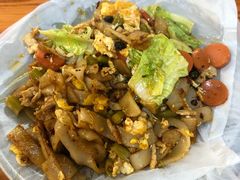 炒粉面-十里铺铁板鱿鱼