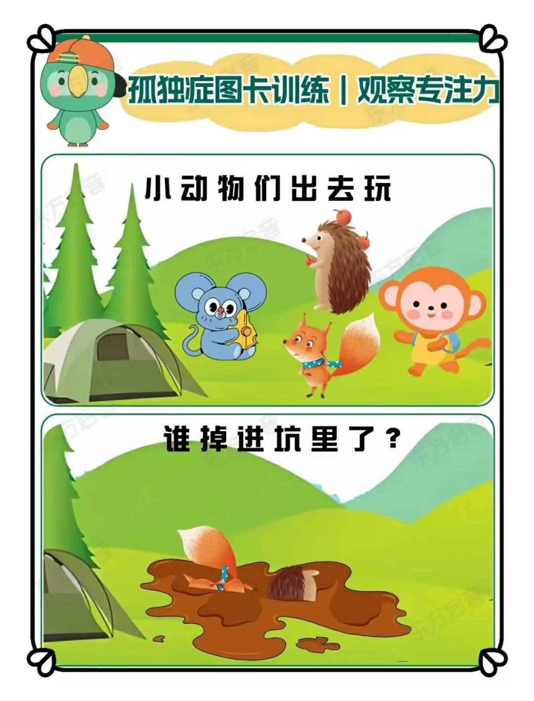 观察专注力训练来啦