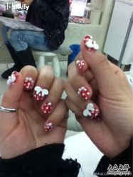 点击看大图 彩绘光疗贴片-STAR美甲店