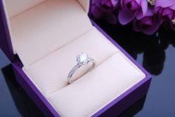 我的75分小雪花~-威德钻石-克拉钻大本营(南京东路店)