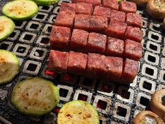 凤梨雪花牛肉粒-霸腹烤肉(厦门柚子番店)