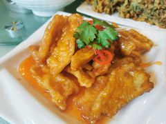 -华盛园卷子王农家菜水库鱼