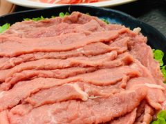 手工鲜切滑牛肉-清真·京华源铜锅涮肉(丰庆店)
