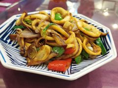 炒鱿鱼-喜碧海鲜·二十年本土海鲜老字号(上排店)