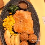 蘑菇意面和 黑椒鸡排 还是老味道。0元玩转这座城