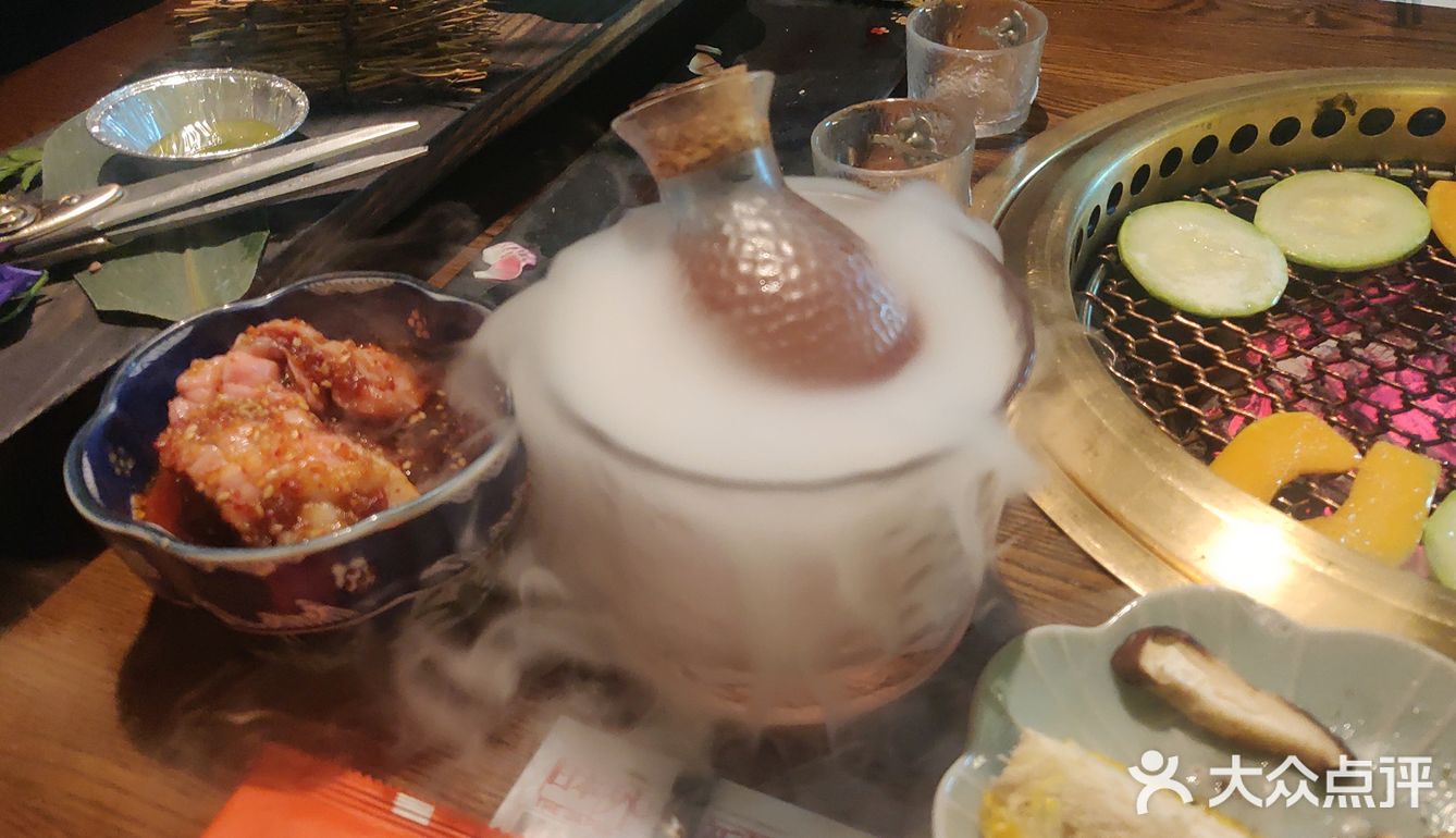 樱花树下的浪漫烤肉～[调皮]