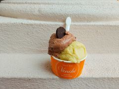 吉安杜佳巧克力拼榴莲味冰淇淋-VENCHI 闻绮(上海佛罗伦萨小镇店)