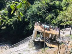 -天门沟九州驿站树上汤泉