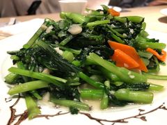 菜心烧海米-小船渔村•大连菜•大连焖鱼(黄河路店)
