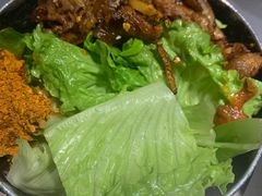 烤五花肉-亮欢寨快活林 酸汤鱼(仁怀店)