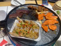 招牌蒜汁跳舞虾（送生芯）-么肆烤肉·中式自助·烤肉大排档(街道口季佳PAI店)