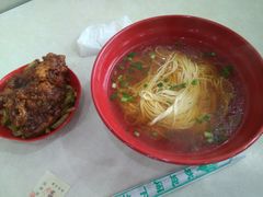 榨菜肉丝汤面-新川饮食(新川小区店)