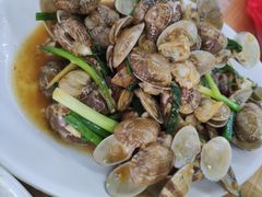 姜葱炒花甲-明记海鲜大排档(巽寮湾店)