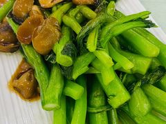 广式草菇菜心-清华大学-观畴园餐厅