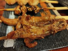 烤鸡皮-鸟串烧Yakitori