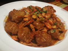 河虾萝卜圆子-刘胖子家常菜·蹄花焖藕(中南店)