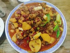 优质鸡腿肉大盘鸡-福顺祥大盘鸡(临潼店)