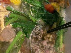 热腾腾的涮肉-印象三宝潮汕鲜牛肉火锅烤肉(友谊阳光城店)