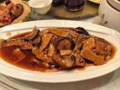 干烧大黄鱼-丰泽园饭店