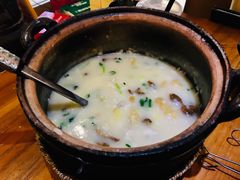 深海花胶松茸干贝粥-金穗园·砂锅粥.醉鸡煲火锅(长寿路店)