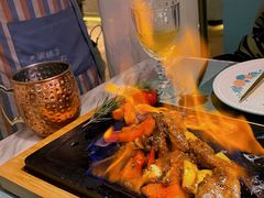 田园澳洲骰子牛肉-蜜桃花开·中西融合菜E&W(南长街店)