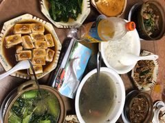 客家煎酿豆腐煲-幽优农庄·森波拉特色本地农家菜