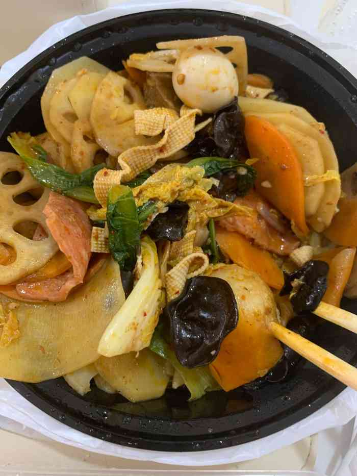 陈记麻辣香锅(岗厦店)-"首先点外卖用完各种优惠后是真的便宜 点了.