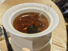 洪湖莲子黑蒜炖肉汁-北京泰富酒店-柏景轩中餐厅