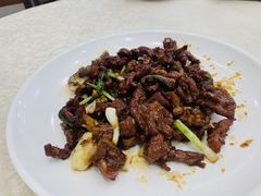 姜葱牛梅皮-巫记鸡饭店