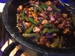 酱爆石锅蛙-绿茶餐厅(乐峰广场店)