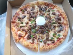 秘制烤鸡披萨-魏斯理汉堡(西安沣东吾悦店)