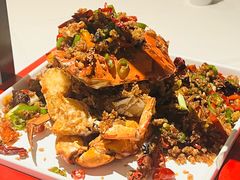 香港避风塘炒蟹膏-粤财皇冠假日酒店·彩华轩中餐厅