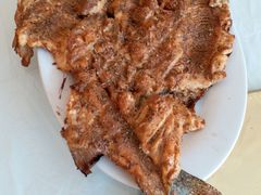 烤虹鳟鱼-何适山庄 ·可团建(水长城P2停车场店)