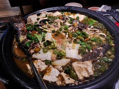 -探鱼·鲜青椒爽麻烤鱼(天河优托邦店)