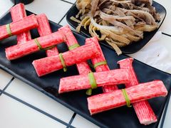 坐飞机来的蟹柳-陆依萍重庆火锅商行(龙湖时代天街店)