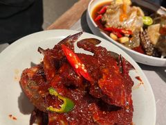 -草家酱蟹炭火烤肉店(珲春南路一店)